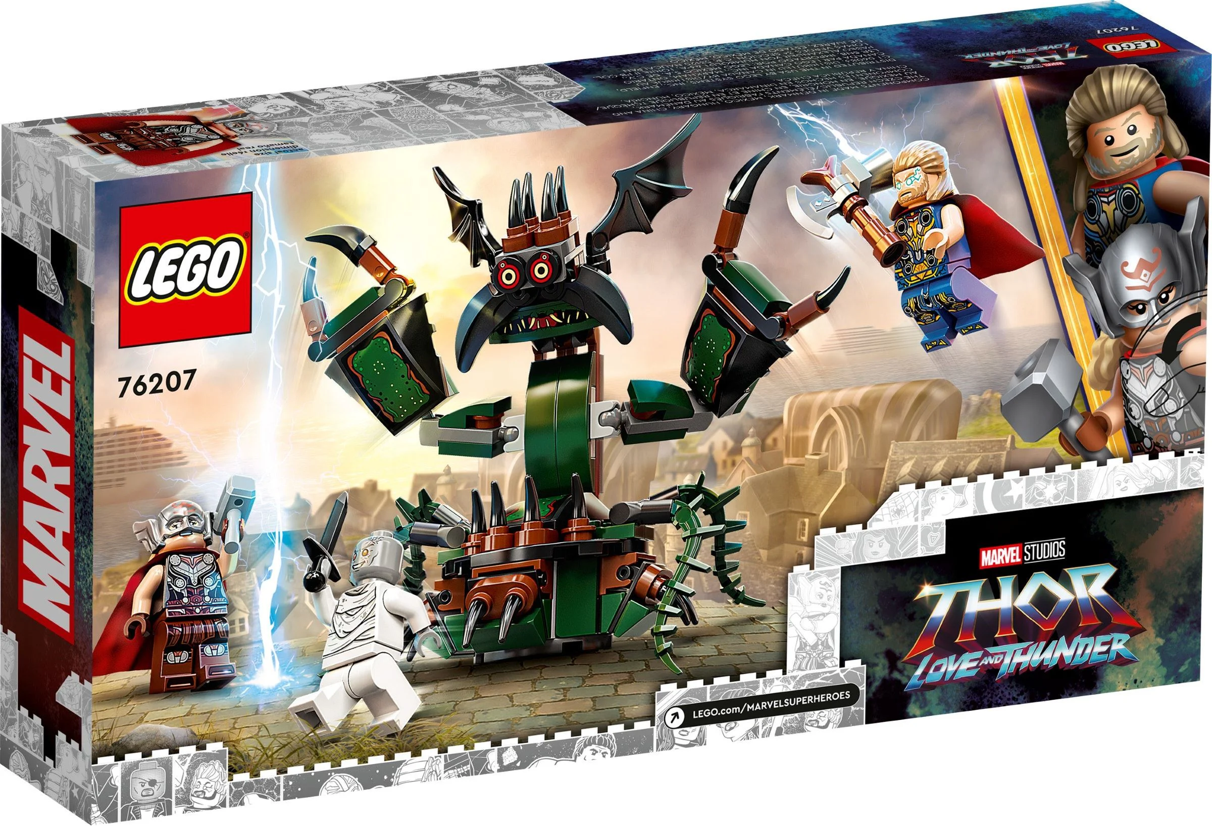 Ray God: Love and Thunder: New Asgard attacked 乐高 LEGO 76207 image 3