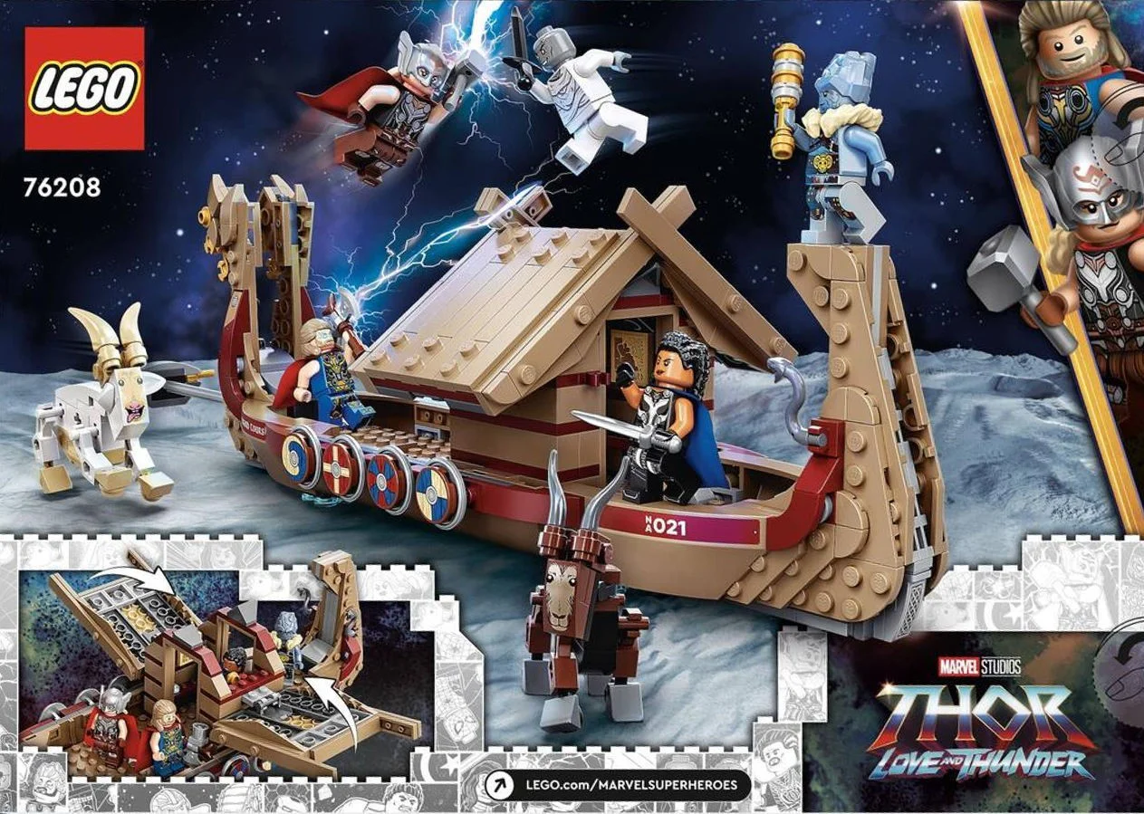 Thunder God: Love and Thunder: Goat Boat 乐高 LEGO 76208 image 2