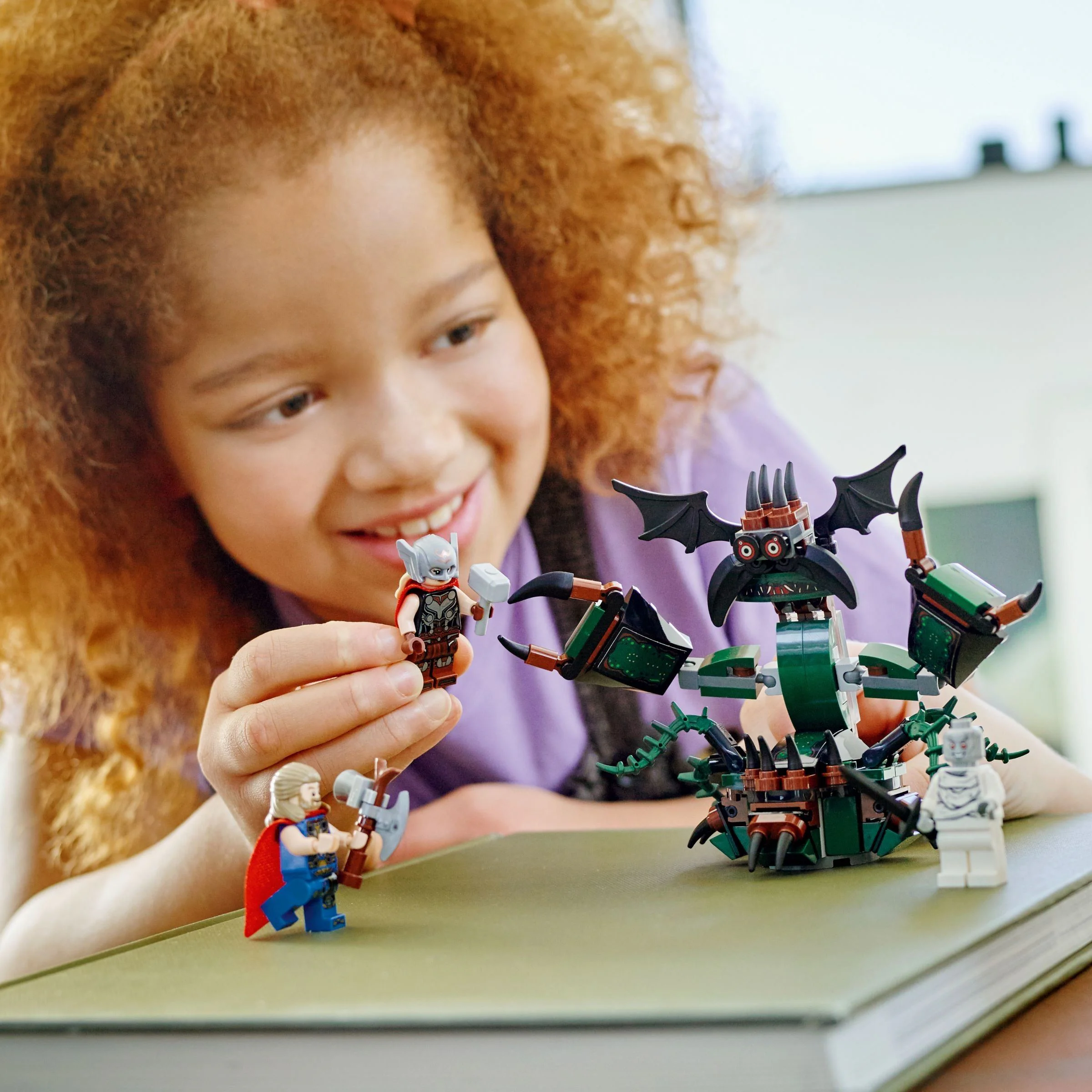 Ray God: Love and Thunder: New Asgard attacked 乐高 LEGO 76207 image 4