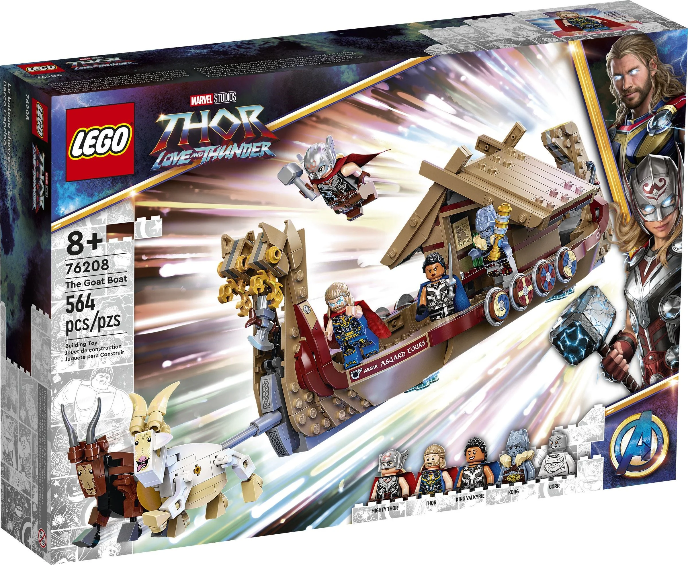 Thunder God: Love and Thunder: Goat Boat 乐高 LEGO 76208 image 3