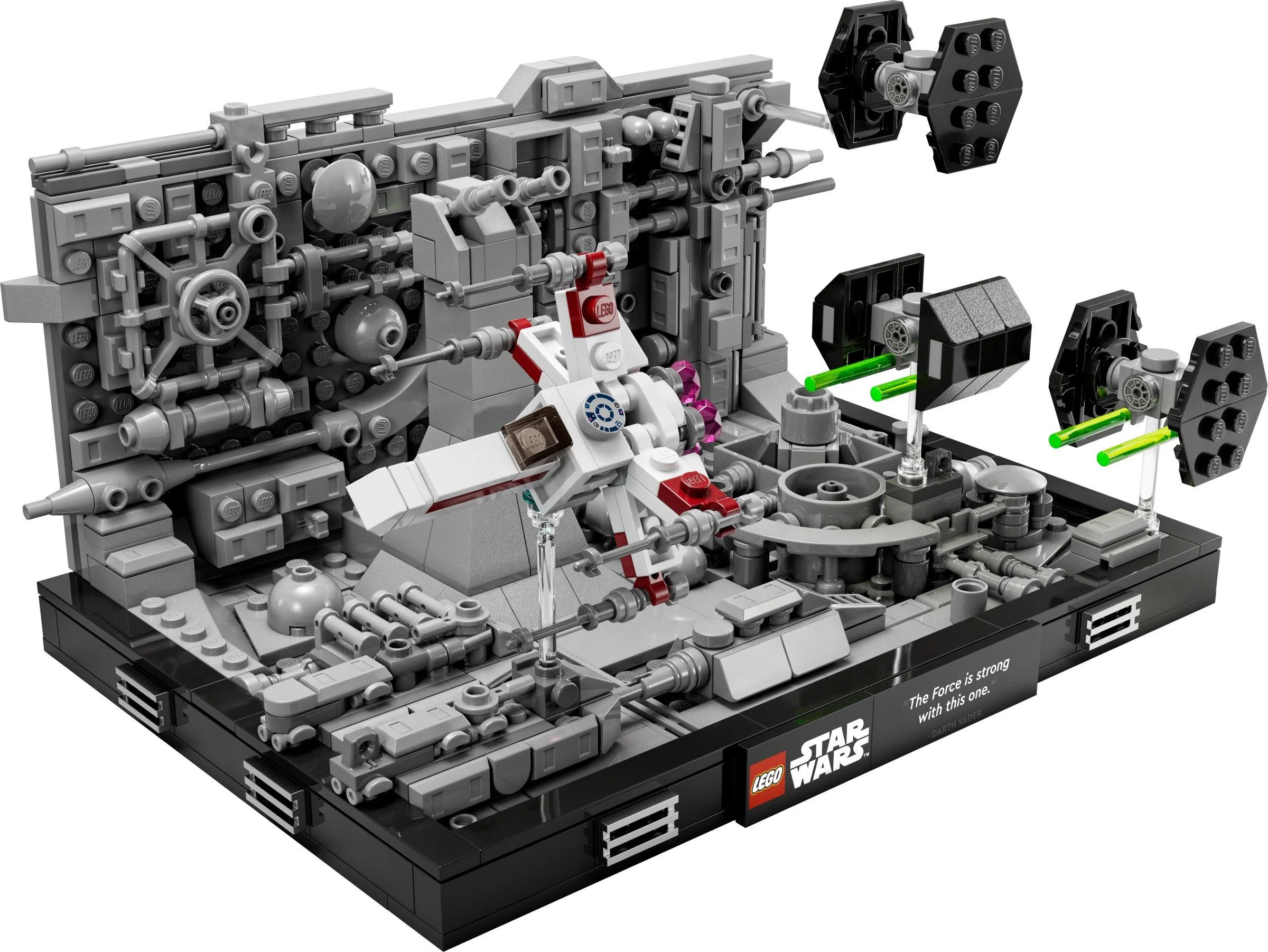 The Death Star Trench is a 3D model 乐高 LEGO 75329
