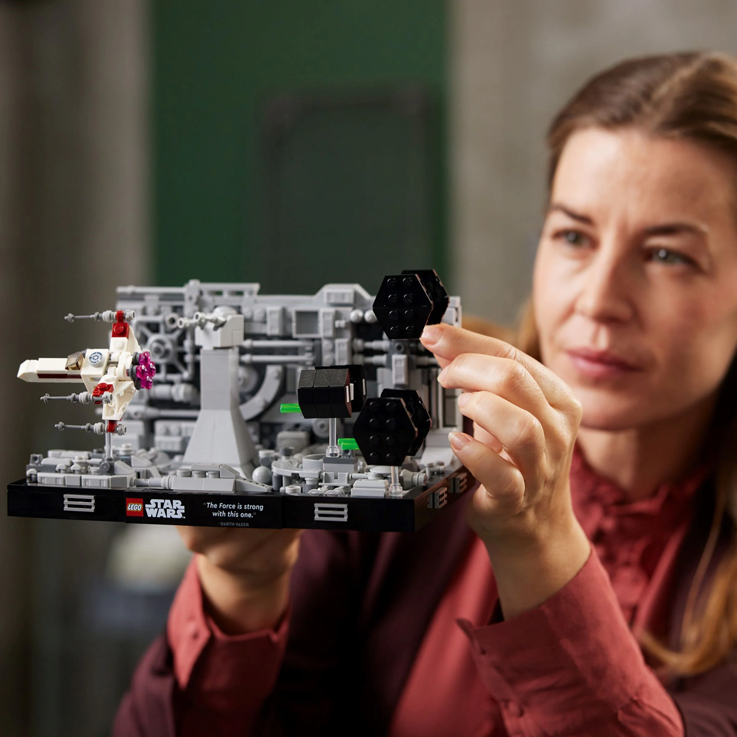 The Death Star Trench is a 3D model 乐高 LEGO 75329 image 2