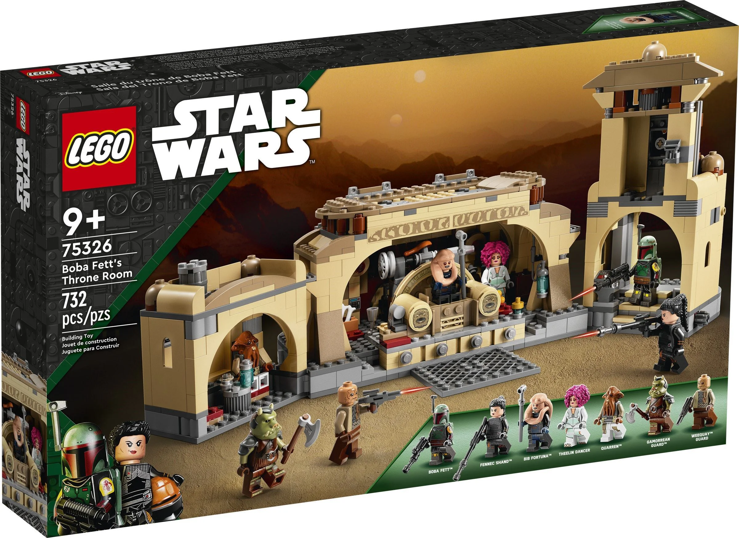 The Book of Boba Fett: The Palace of Boba Fett 乐高 LEGO 75326 image 2