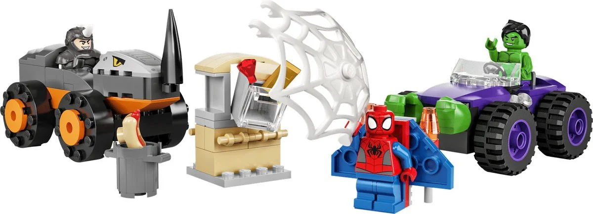 Hulk versus Rhino truck 乐高 LEGO 10782