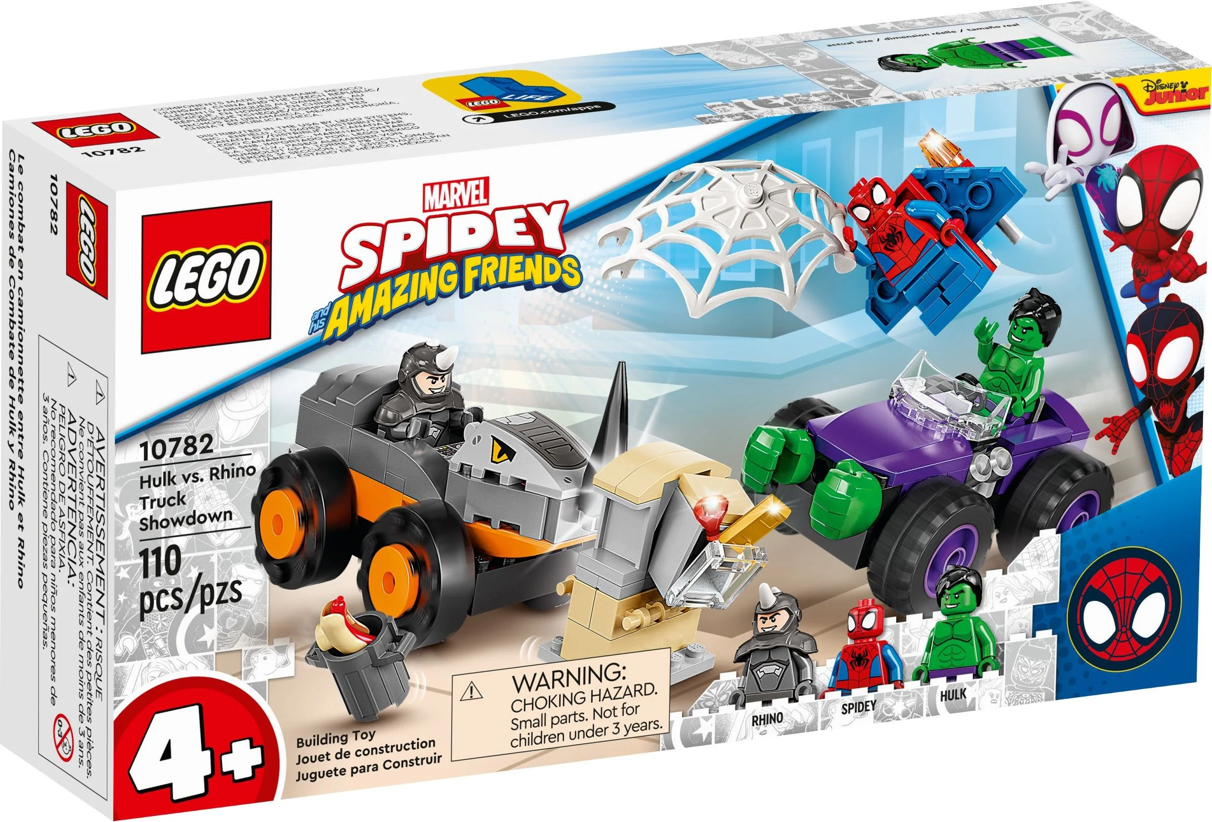 Hulk versus Rhino truck 乐高 LEGO 10782 image 1