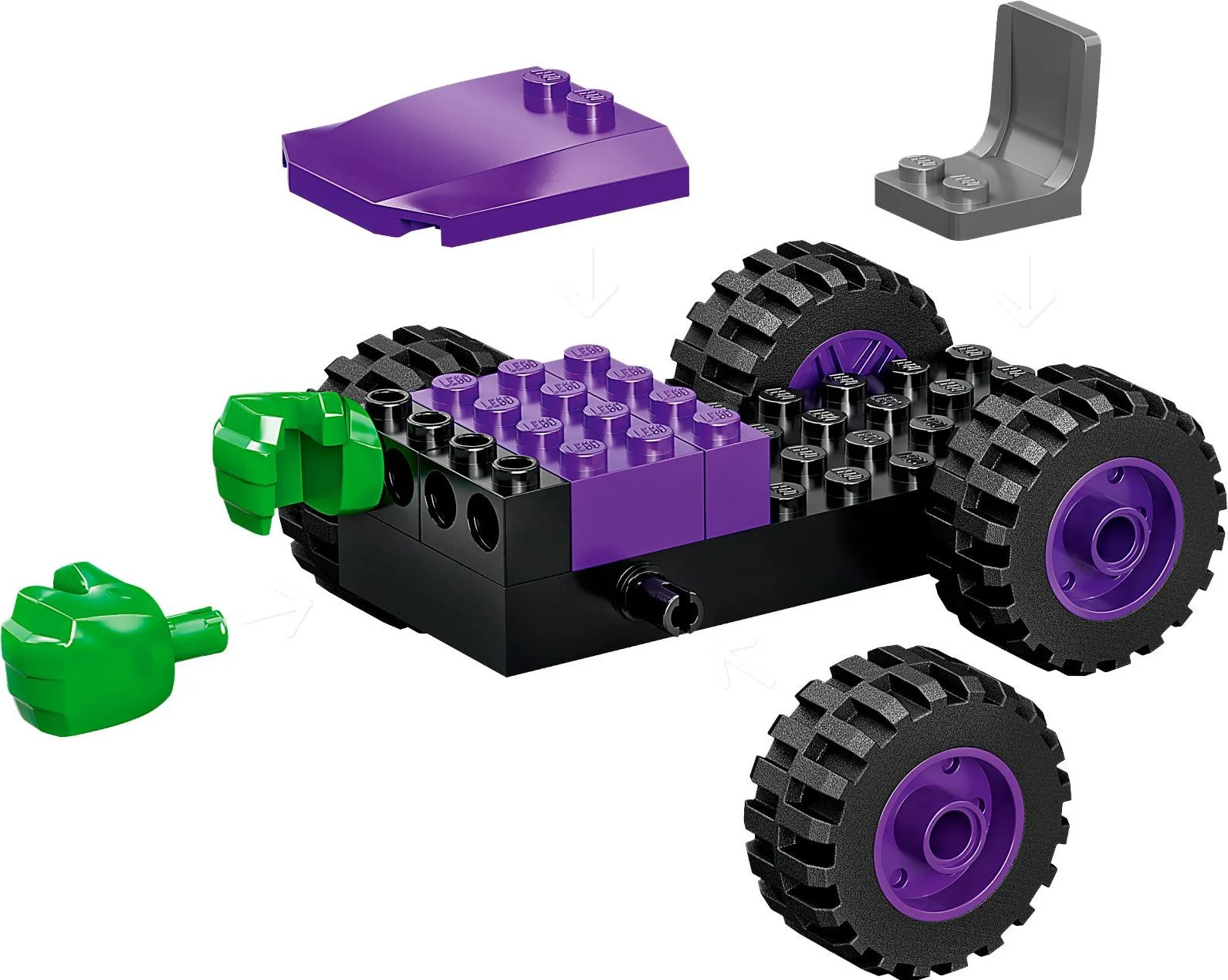 Hulk versus Rhino truck 乐高 LEGO 10782 image 4