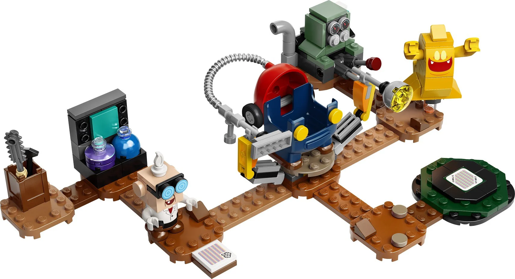 Luigi House Laboratory and Poltergust Extension Suite 乐高 LEGO 71397