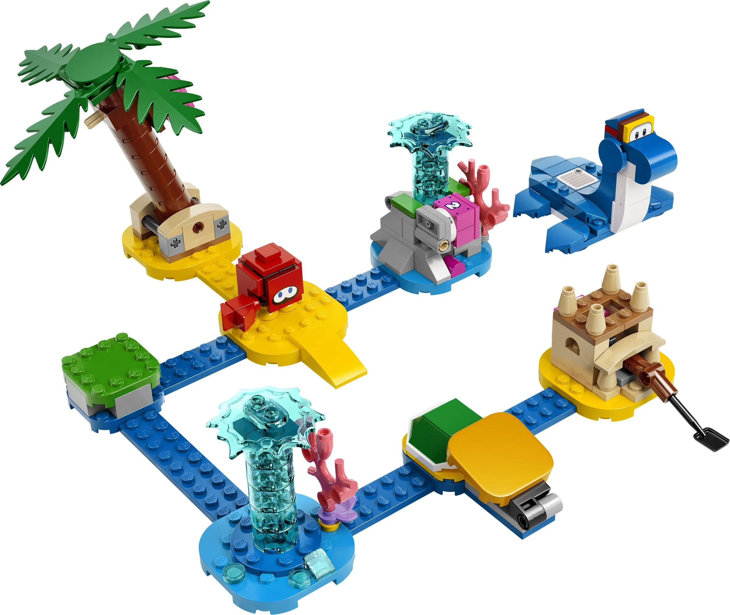 Super Mario: Sea Dragon's Beach Extension Pass 乐高 LEGO 71398