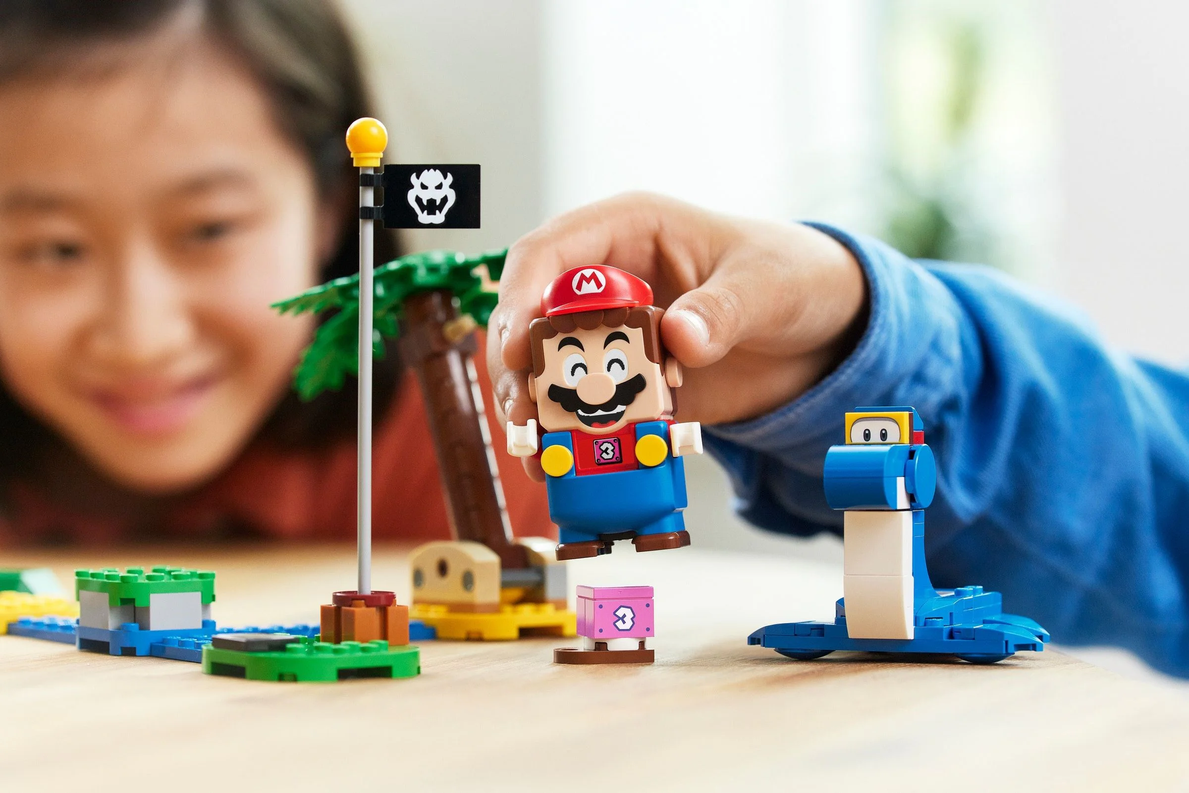 Super Mario: Sea Dragon's Beach Extension Pass 乐高 LEGO 71398 image 6