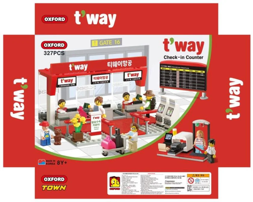 T'way Air boarding counter 小牛津 OXFORD 【未知】