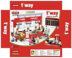 T'way Air boarding counter