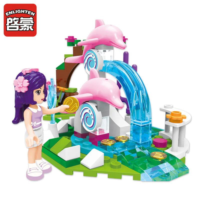 Sherry: Dolphin Wish pool 启蒙 QMAN/ENLIGHTEN/Keeppley 2002 image 3
