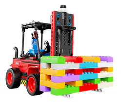Fork rack lifter