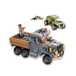 Sword Commandos: Into the transport vehicle
