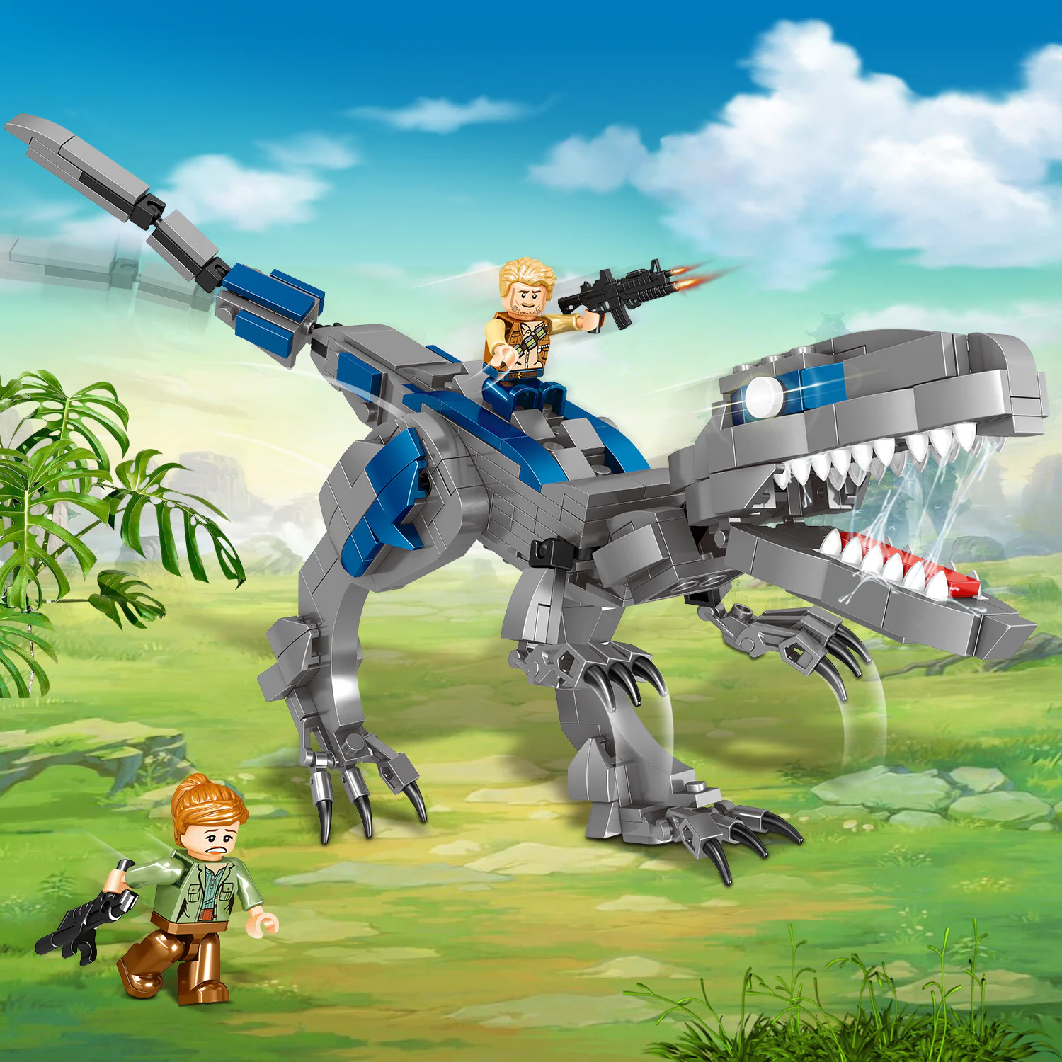 Dinosaur inbound: Dragon of the Jail 哲高 ZHEGAO QL1734 image 1