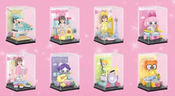 TOYS, BLIND BOX, EIGHT PIANO, DJ TABLE, HARP, SPIN STAGE, ACCORDION, GUITAR, JAZZ DRUM, SAX