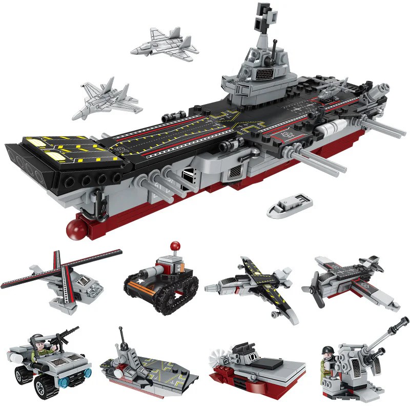 Transformer Body: Aircraft Carrier 方橙积木 Forange FC3830