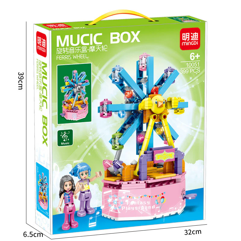 Turn music box: Ferris wheel 明迪 minGDi/磊宝 LEIBAO 10050
