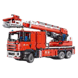 Water spray fire truck 1:10