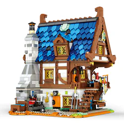 Medieval blacksmith shop