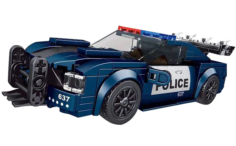 Woostar model: roadblock police car 宇星模王 MOULDKING 27002
