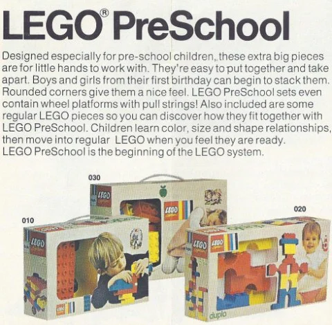 Pre-School Set 乐高 LEGO 010-2 image 1