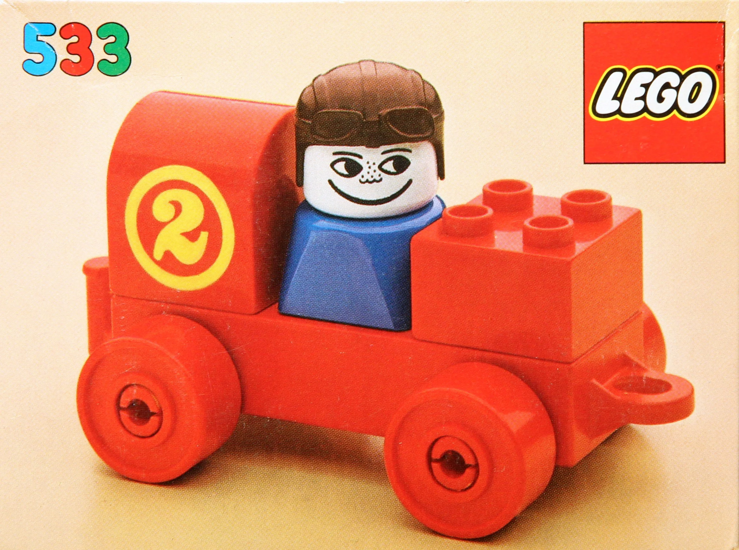 Racing driver 乐高 LEGO 533-2