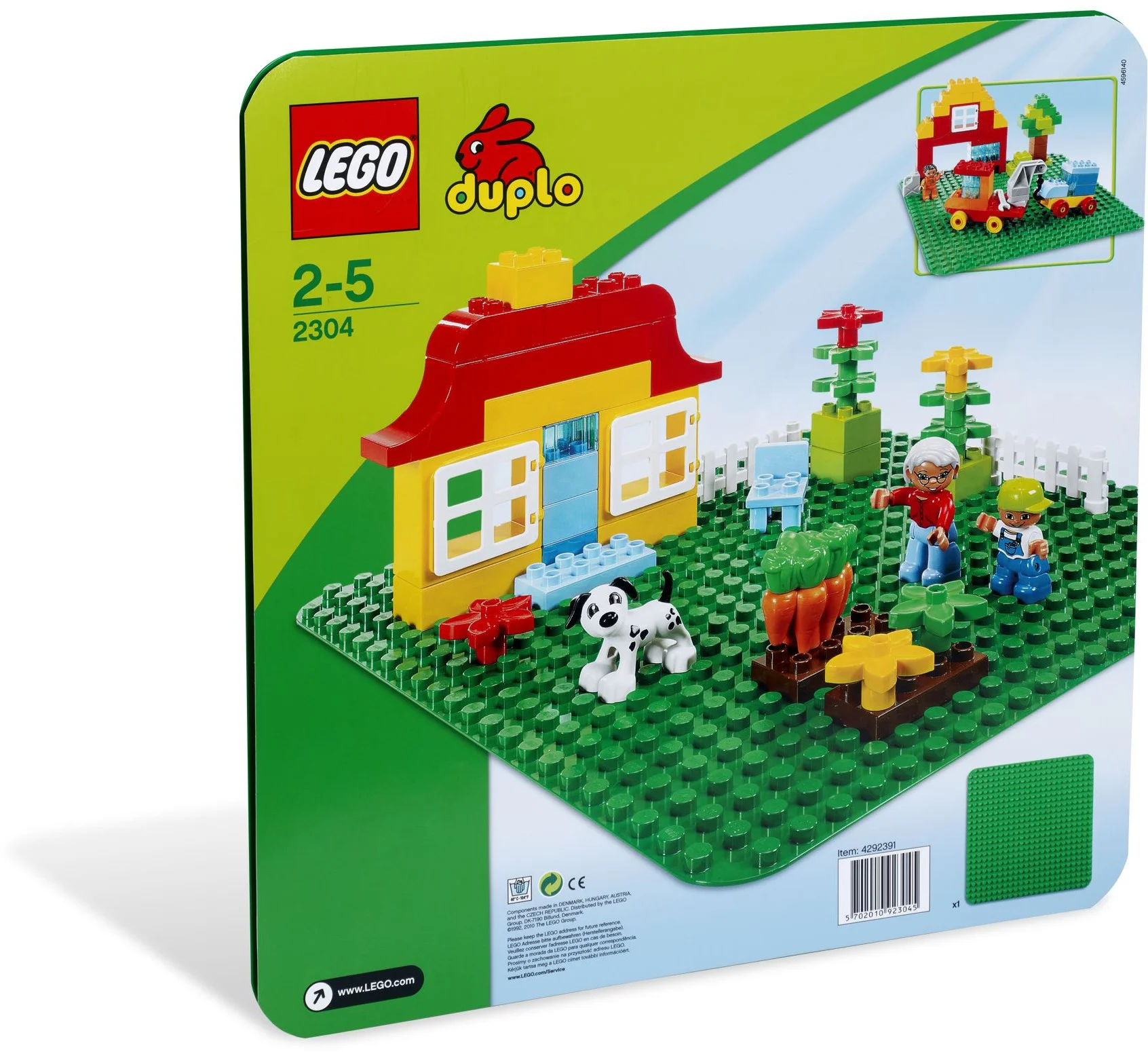 "Extra Large Building Plate 24x24" 乐高 LEGO 10980 image 1