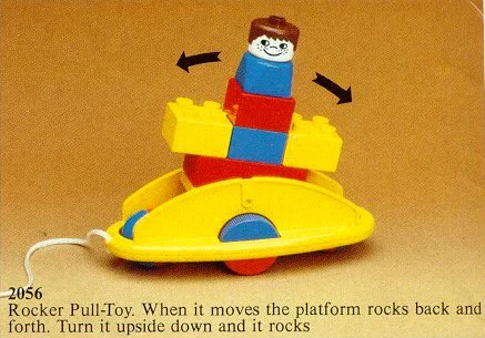 Rock 'n' Rattle Pull-Toy 乐高 LEGO 2056
