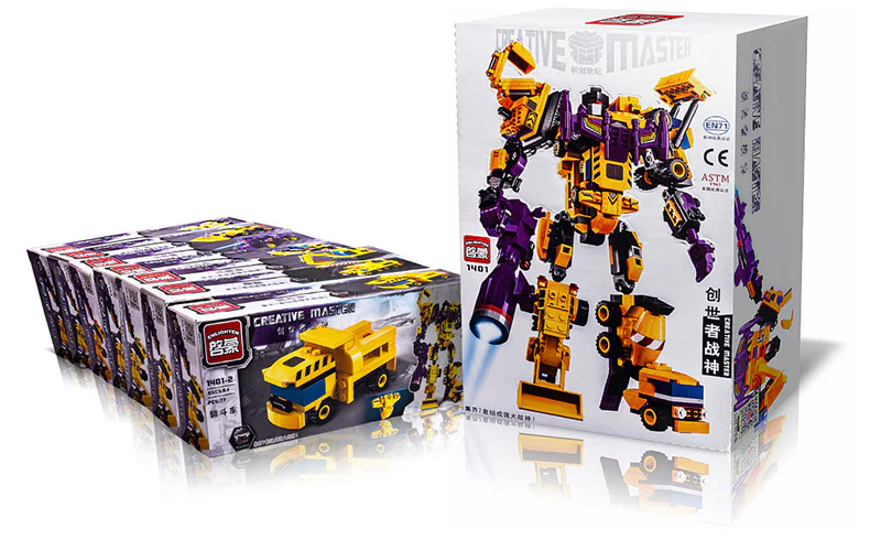 Genesis Century: The Founder of War (seven in one) 启蒙 QMAN/ENLIGHTEN/Keeppley 1401-4 image 2