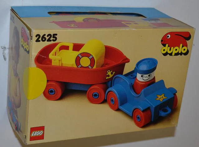 Car with Boat and Trailer 乐高 LEGO 2625 image 2