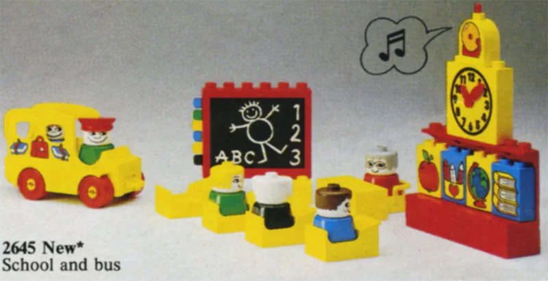 Schools and school buses 乐高 LEGO 2645 image 1