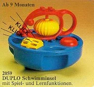 Plaything and Bathtub Toy 乐高 LEGO 2038 image 1