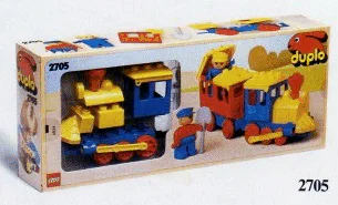 Passenger train 乐高 LEGO 2705 image 2
