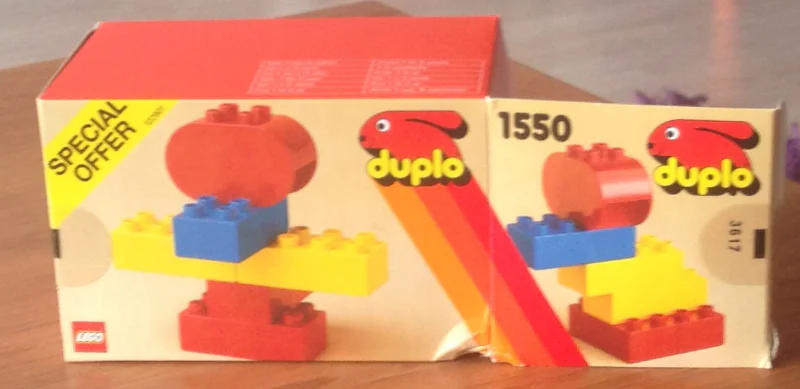 English translation: Basic Set 乐高 LEGO 1550-2 image 1
