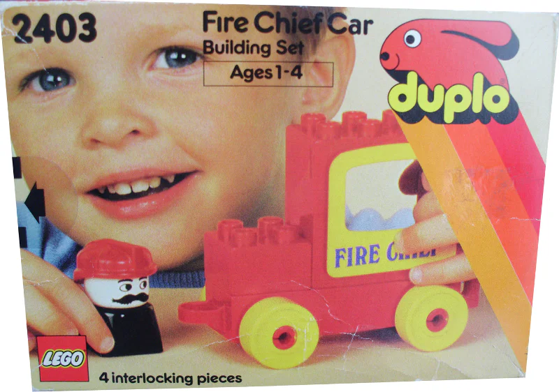 Fire Chief Building Set 乐高 LEGO 2403