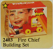 Fire Chief Building Set 乐高 LEGO 2403 image 1