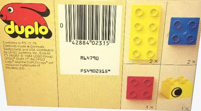 Early Childhood Foundation Construction Set 乐高 LEGO 2315 image 1