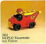Fire truck 乐高 LEGO 2611 image 1