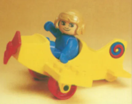 Acrobatic Pilot and Airplane 乐高 LEGO 2631 image 2
