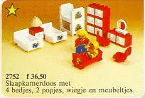 Bedroom 乐高 LEGO 2752