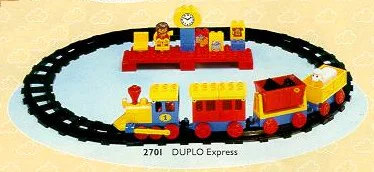 Train and train station 乐高 LEGO 2701 image 2