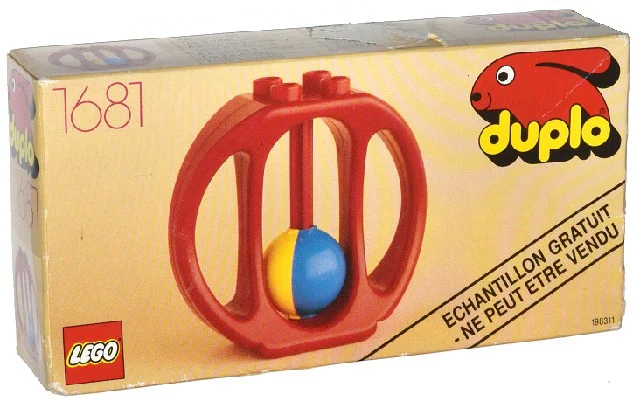Make a noise like something is shaking or vibrating loudly. 乐高 LEGO 1681 image 1
