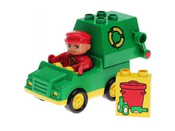 Garbage truck.