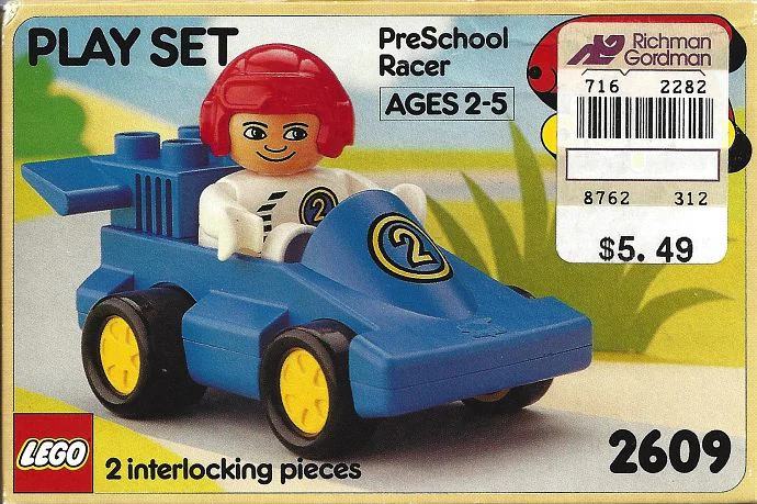 Racing driver 乐高 LEGO 2609 image 1