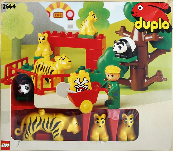 Pandas and Tigers as a Family 乐高 LEGO 2664