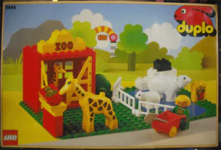 Giraffes and polar bears 乐高 LEGO 2666