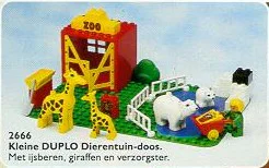 Giraffes and polar bears 乐高 LEGO 2666 image 1