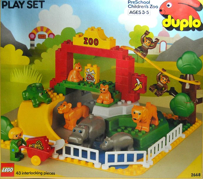 African animals 乐高 LEGO 2668