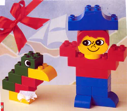 Sailor and parrot.